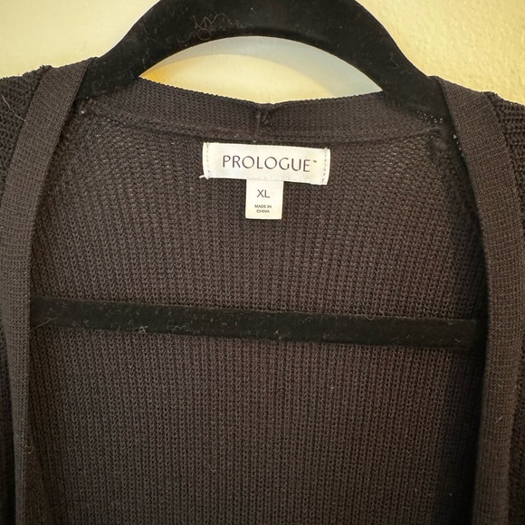 Prologue Black Knit Long Cardigan - Picture 4 of 10